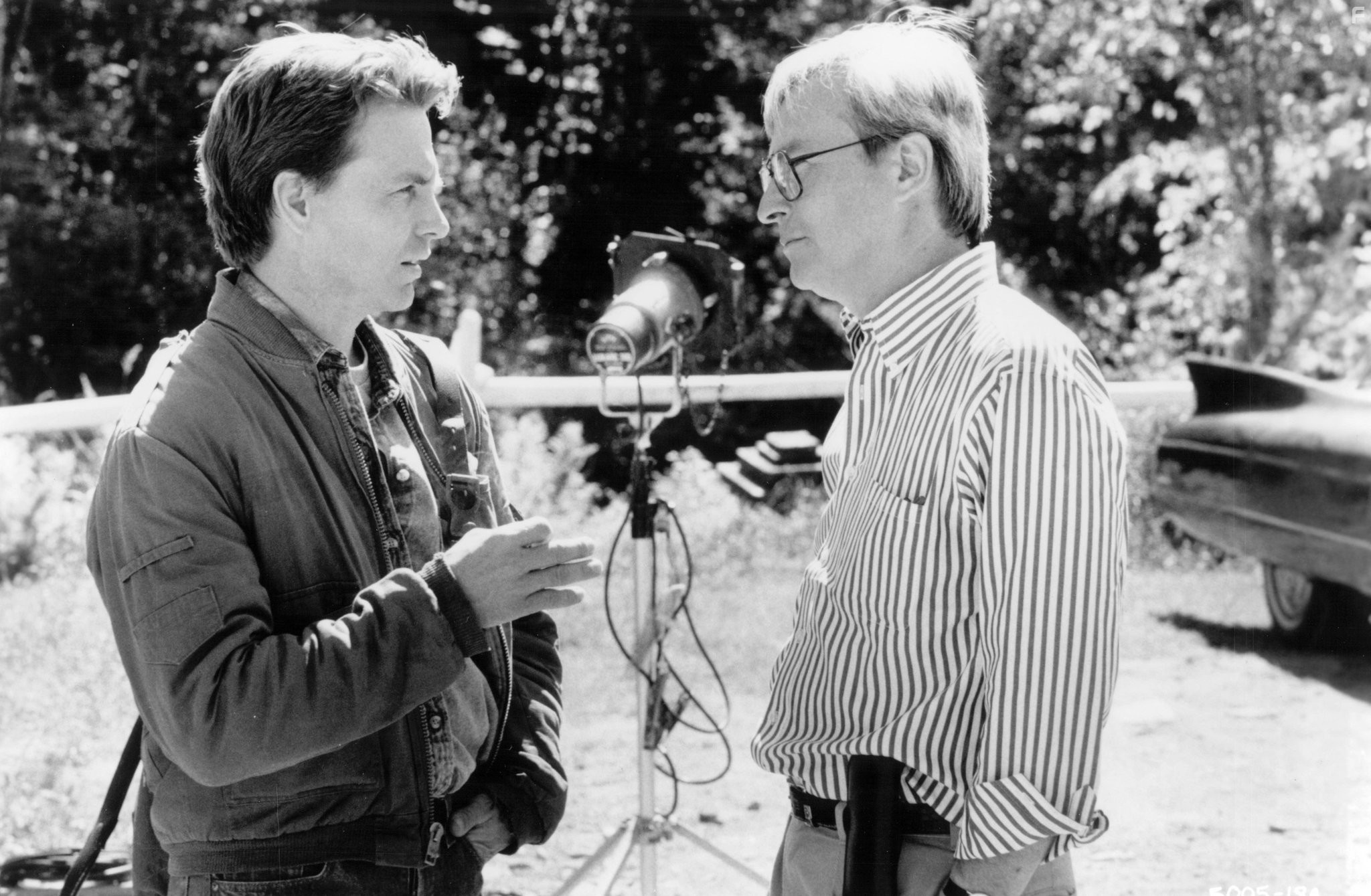 Brad Dourif and Andrew Divoff in Ночная смена (1990)