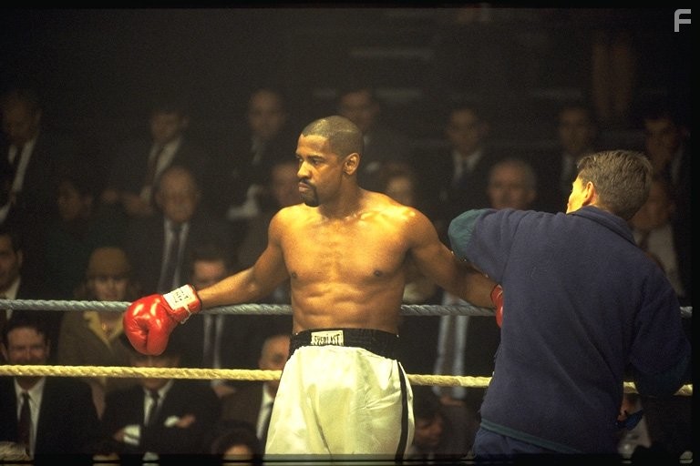 Denzel Washington stars as Rubin Carter