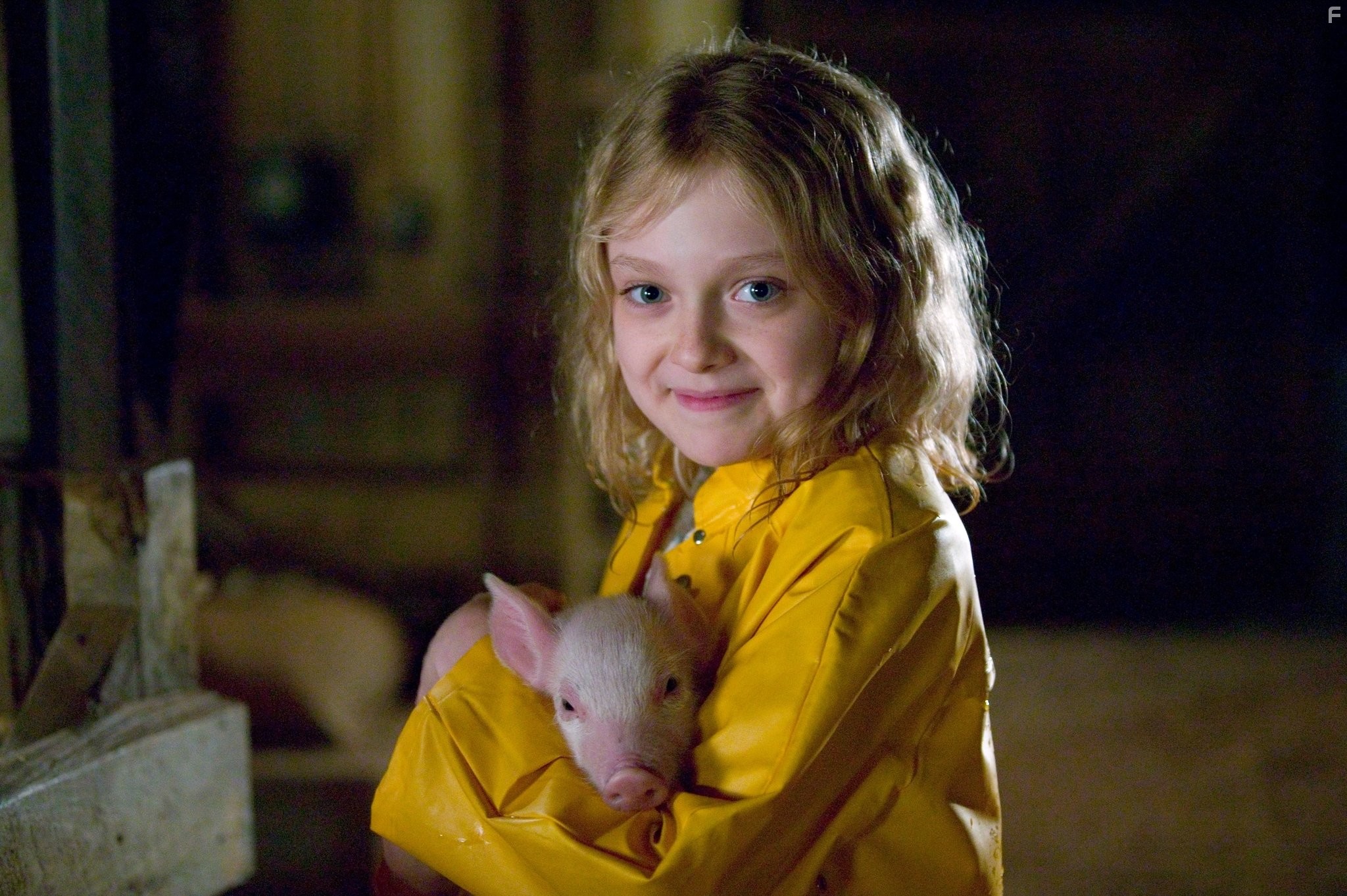 Dakota Fanning in Паутина Шарлотты (2006)