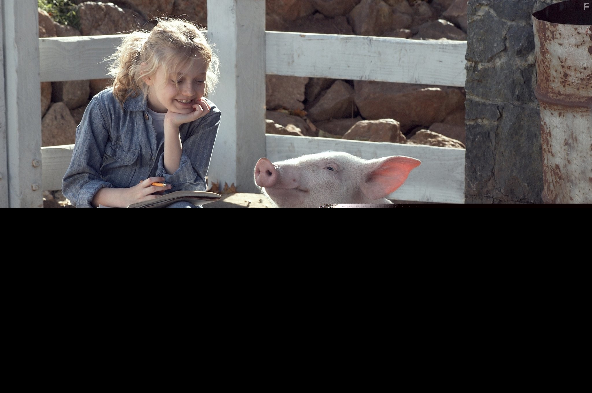 Dakota Fanning in Паутина Шарлотты (2006)