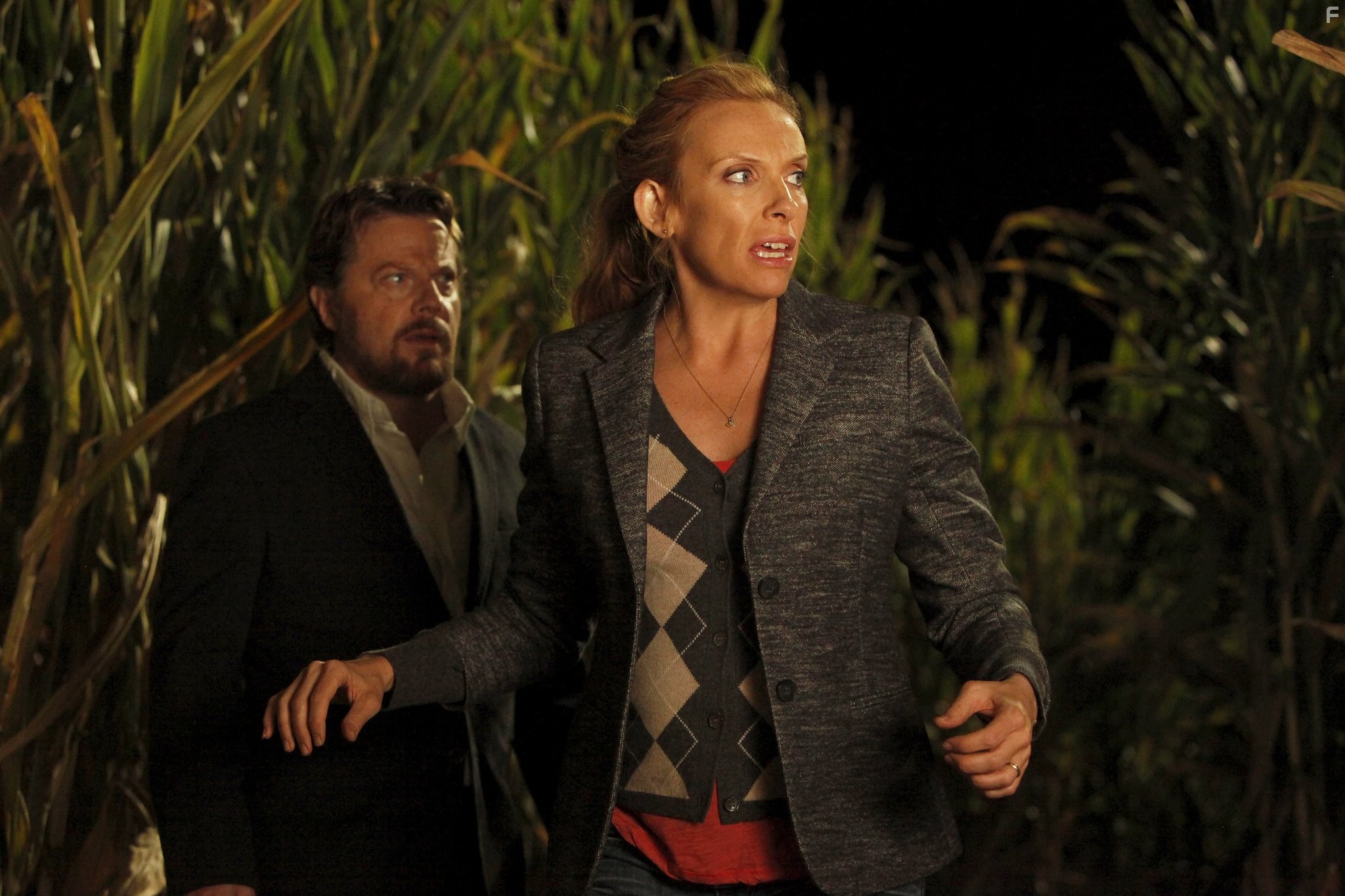 Toni Collette and Eddie Izzard in Соединенные Штаты Тары (2009)