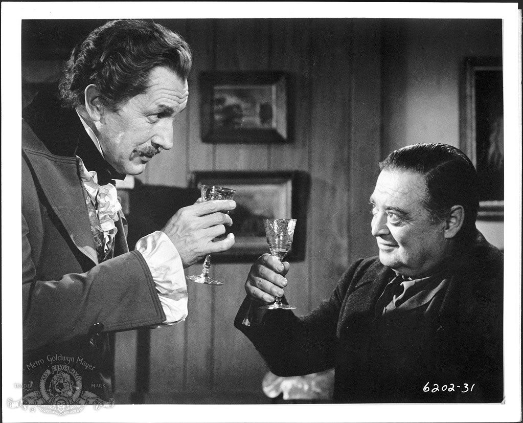 Peter Lorre and Vincent Price in Истории ужасов (1962)