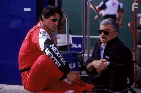Sylvester Stallone and Burt Reynolds in Гонщик (2001)