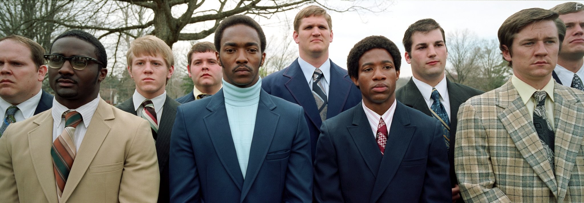 Arlen Escarpeta, Reggie Oliver, and Anthony Mackie in Мы - одна команда (2006)