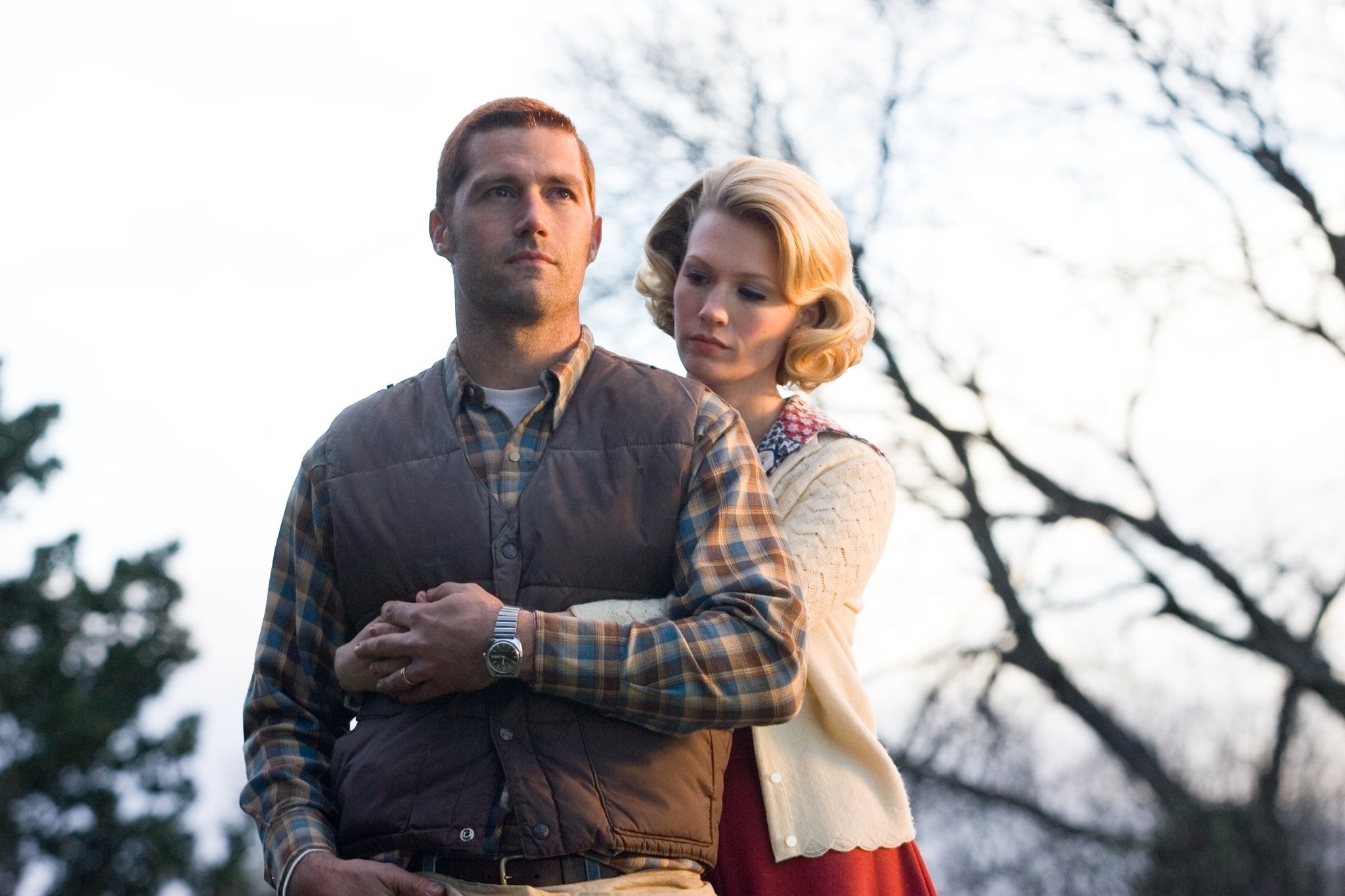 January Jones and Matthew Fox in Мы - одна команда (2006)