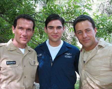 Anthony Tyler Quinn as Chief of the Boat Eddie Boudreau, Oliver Rayon as Sailor Wilson & Louis Mandylor as Jake