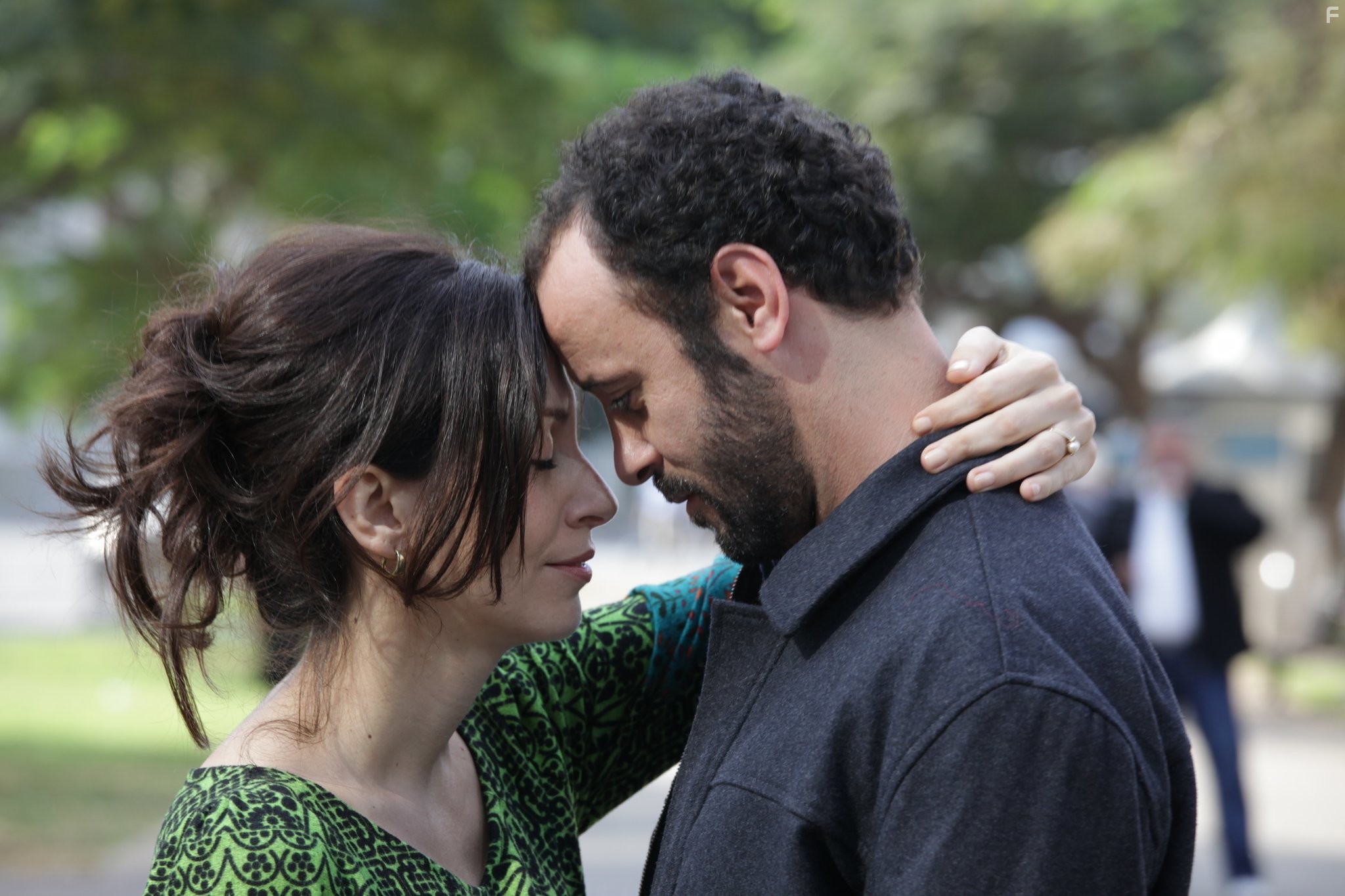 Reymonde Amsallem and Ali Suliman in Атака (2012)