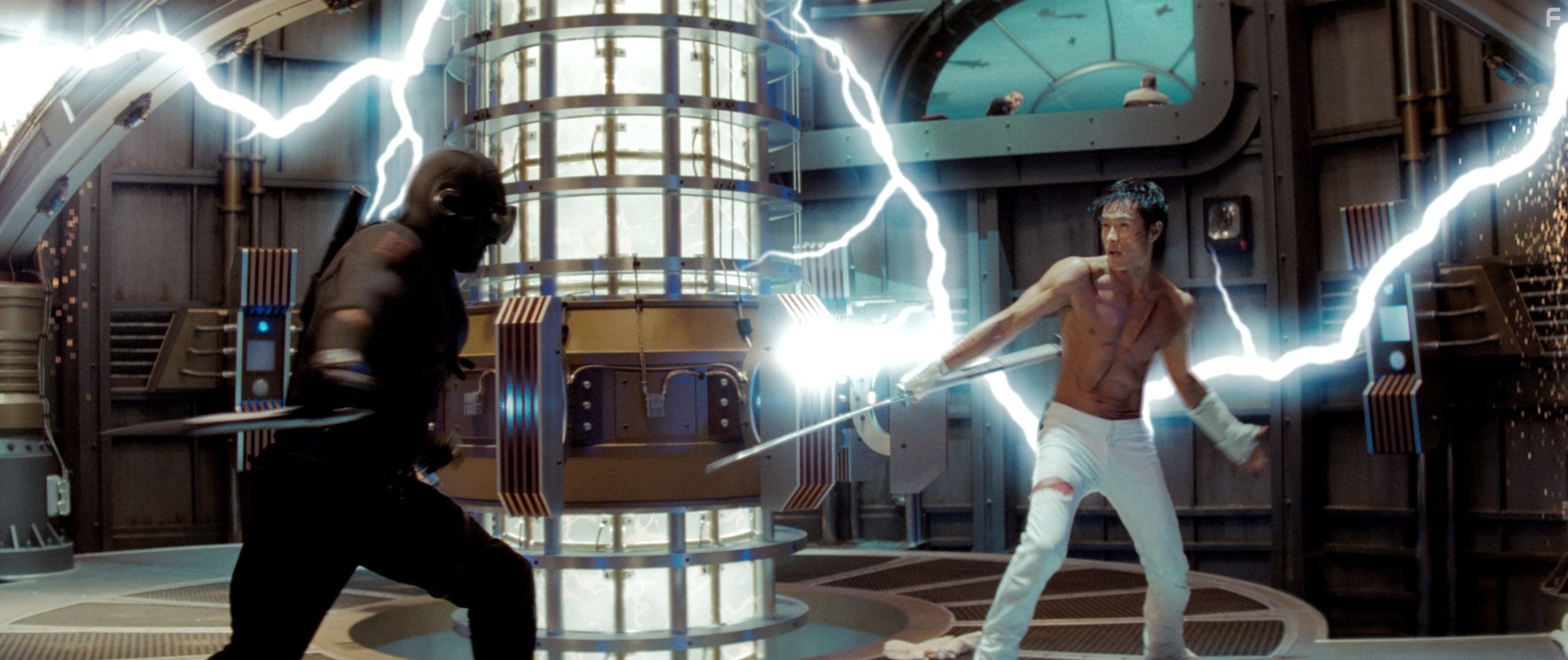 Byung-hun Lee and Ray Park in G.I. Joe: Бросок кобры (2009)