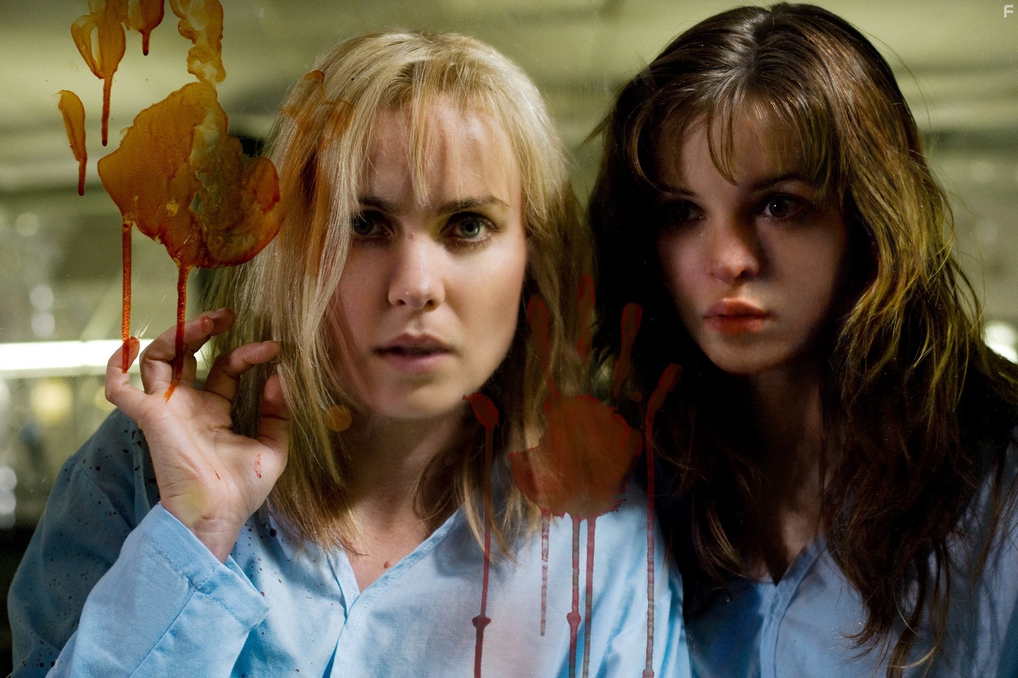 Radha Mitchell and Danielle Panabaker in Безумцы (2010)