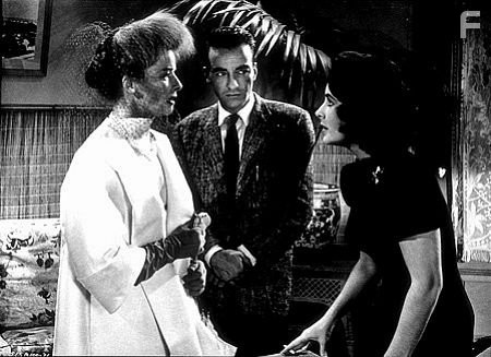 3756-12 Katharine Hepburn, Montgomery Clift and Elizabeth Taylor in "Suddenly Last Summer" 1959 Columbia