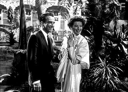 3756-10 Katharine Hepburn and Montgomery Clift in "Suddenly Last Summer" 1959 Columbia