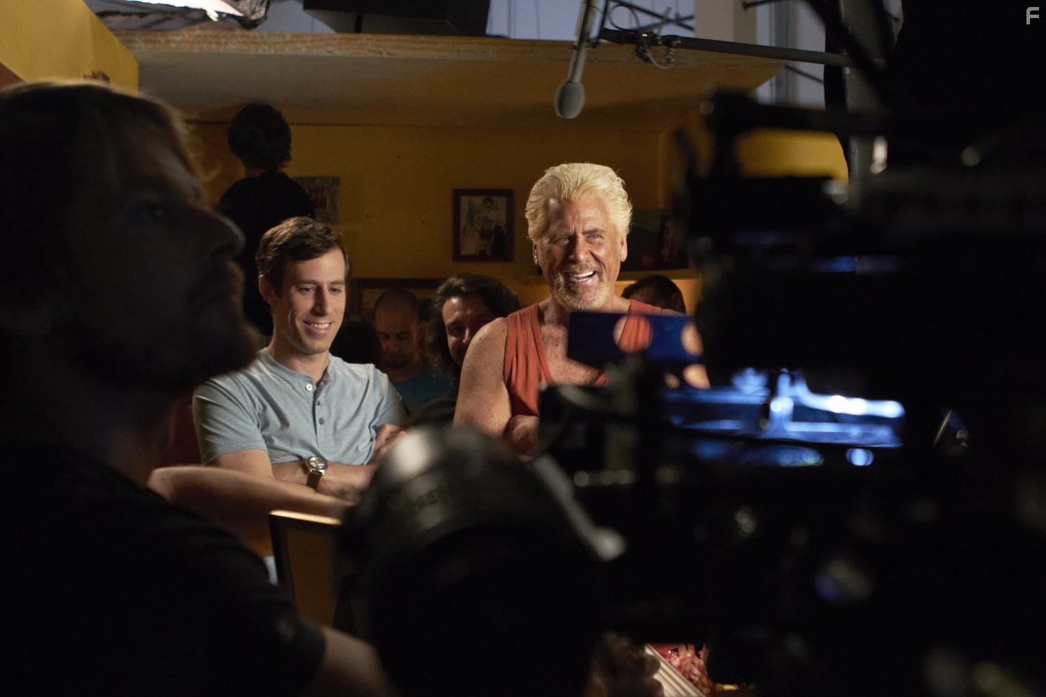 Barry Bostwick and Josh Cooke in Finding Joy (2013)