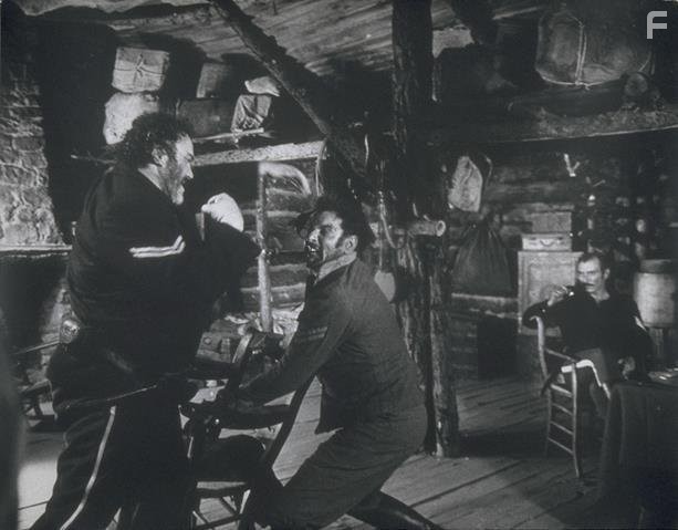 Lee Van Cleef, Mario Brega, and Eli Wallach in Хороший, плохой, злой (1966)