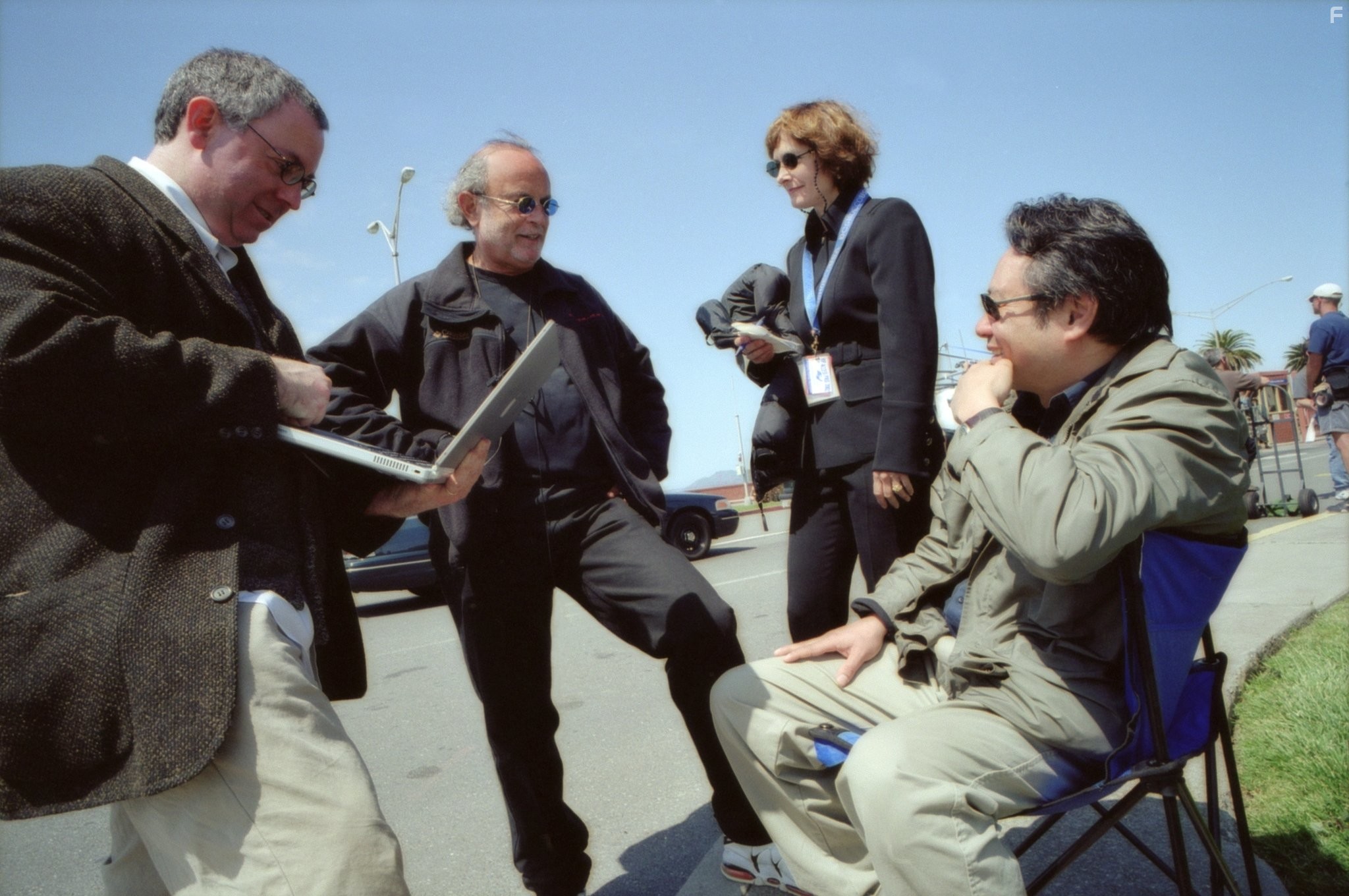 Ang Lee, Gale Anne Hurd, and Avi Arad in Халк (2003)