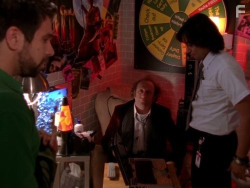 Vik Sahay, Scott Krinsky, and Joshua Gomez in Чак (2007)