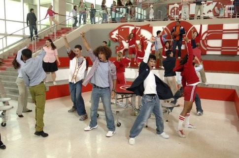 Corbin Bleu, Chris Warren, and KayCee Stroh in Классный мюзикл (2006)
