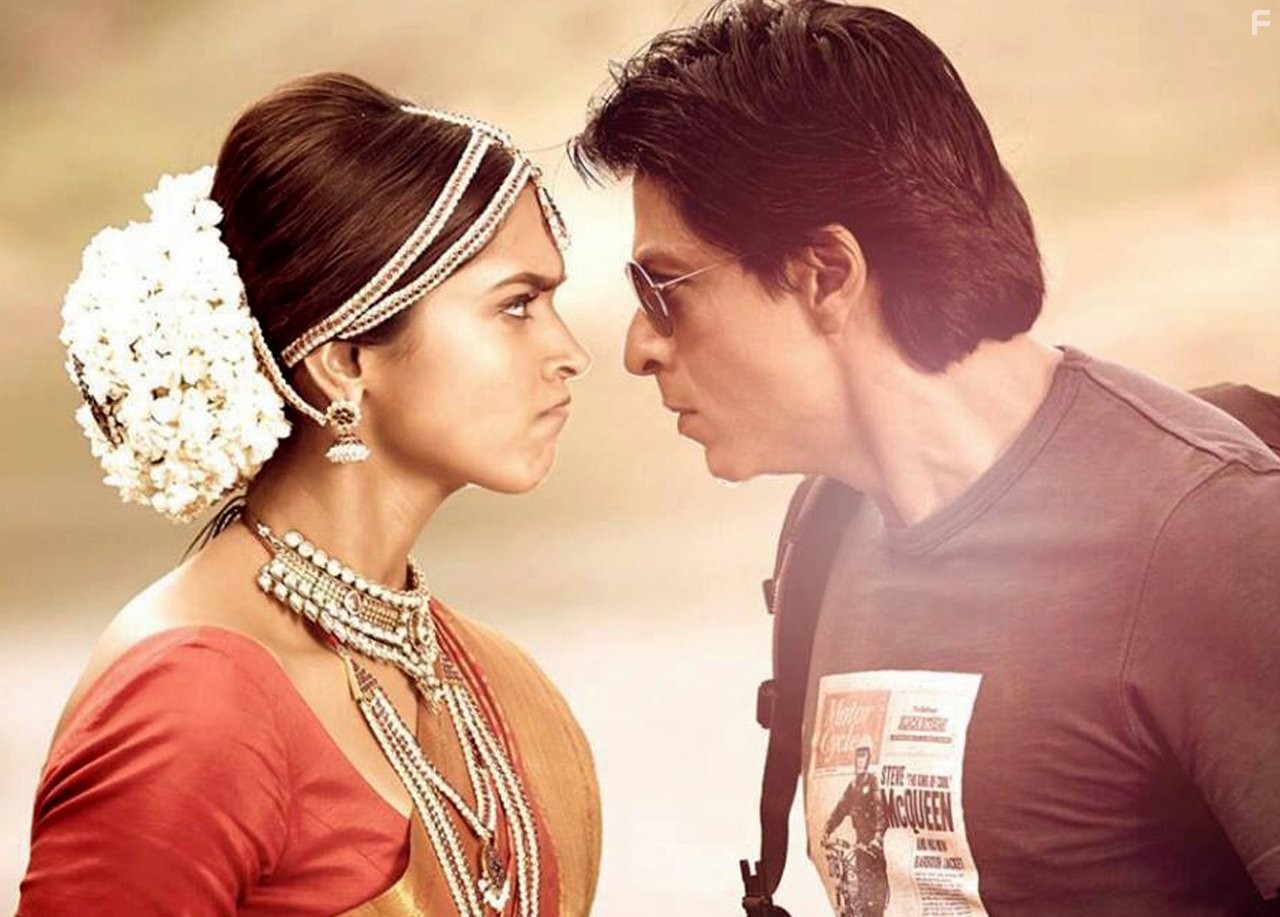 Shah Rukh Khan and Deepika Padukone in Чeннайский экспресс (2013)