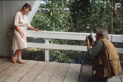 Clint Eastwood and Meryl Streep in Мосты округа Мэдисон (1995)