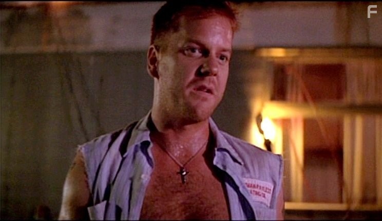 Kiefer Sutherland in Время убивать (1996)