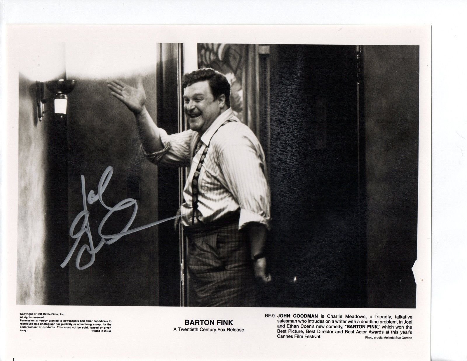 John Goodman in Бартон Финк (1991)