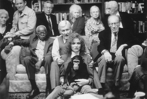 Cameron Diaz and Orson Bean in Быть Джоном Малковичем (1999)