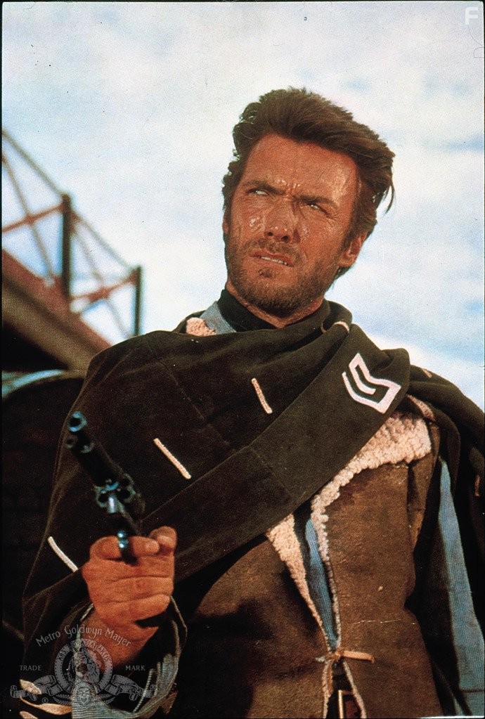 Clint Eastwood in За пригоршню долларов (1964)