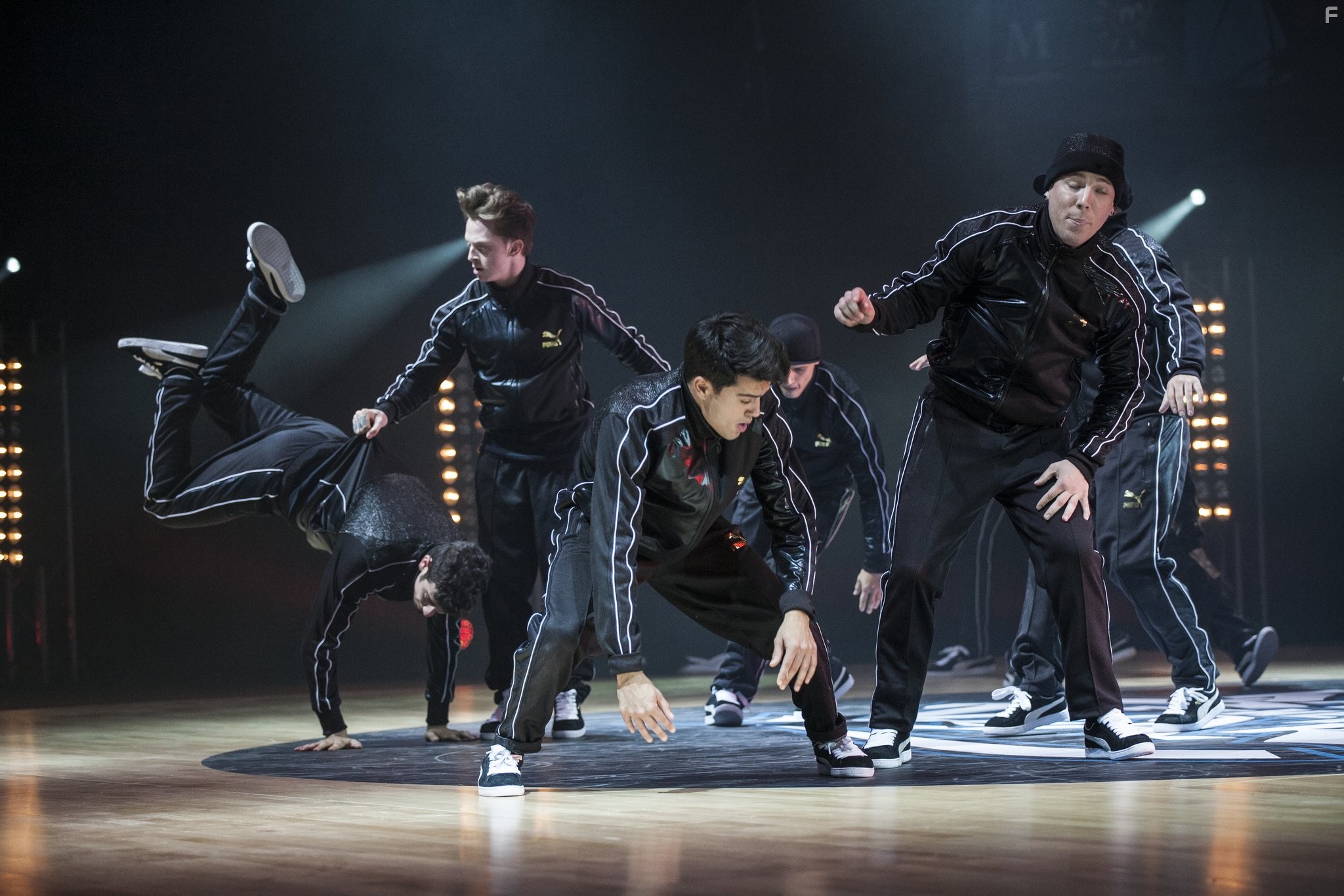 Luis Rosado, David Shreibman, Jesse Brown, and Joshua Ayers in Короли танцпола (2013)