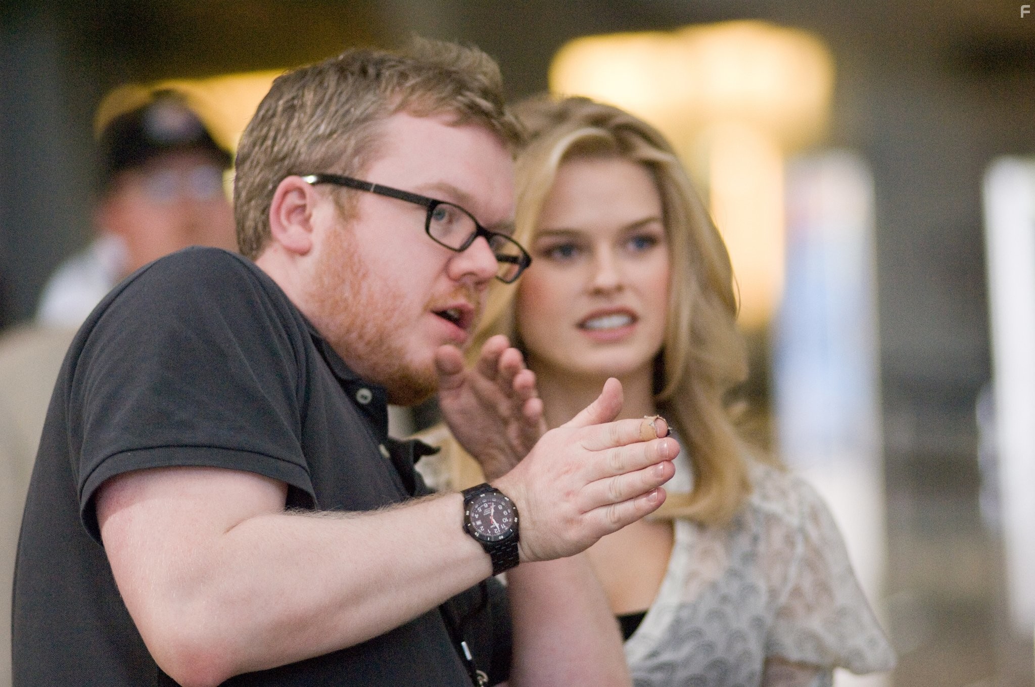 Alice Eve and Jim Field Smith in Слишком крута для тебя (2010)