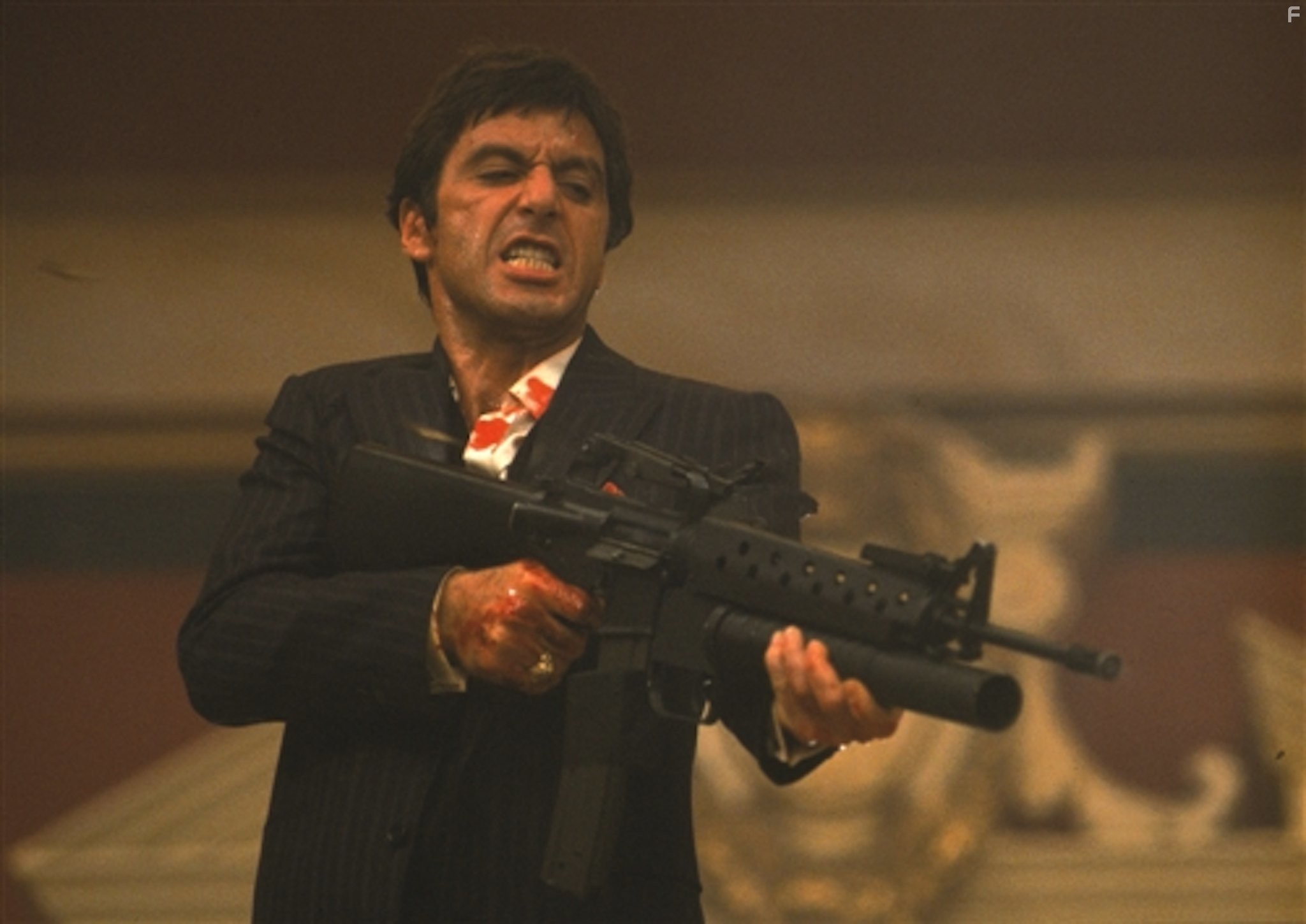 Al Pacino in Лицо со шрамом (1983)