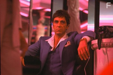 Al Pacino in Лицо со шрамом (1983)