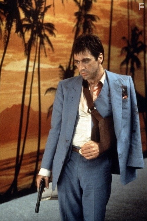 Al Pacino in Лицо со шрамом (1983)