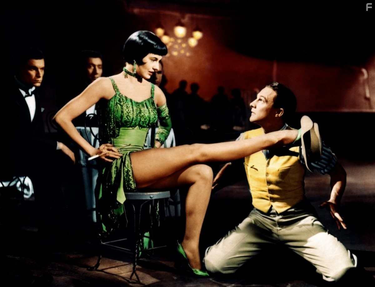 Gene Kelly and Cyd Charisse in Поющие под дождём (1952)