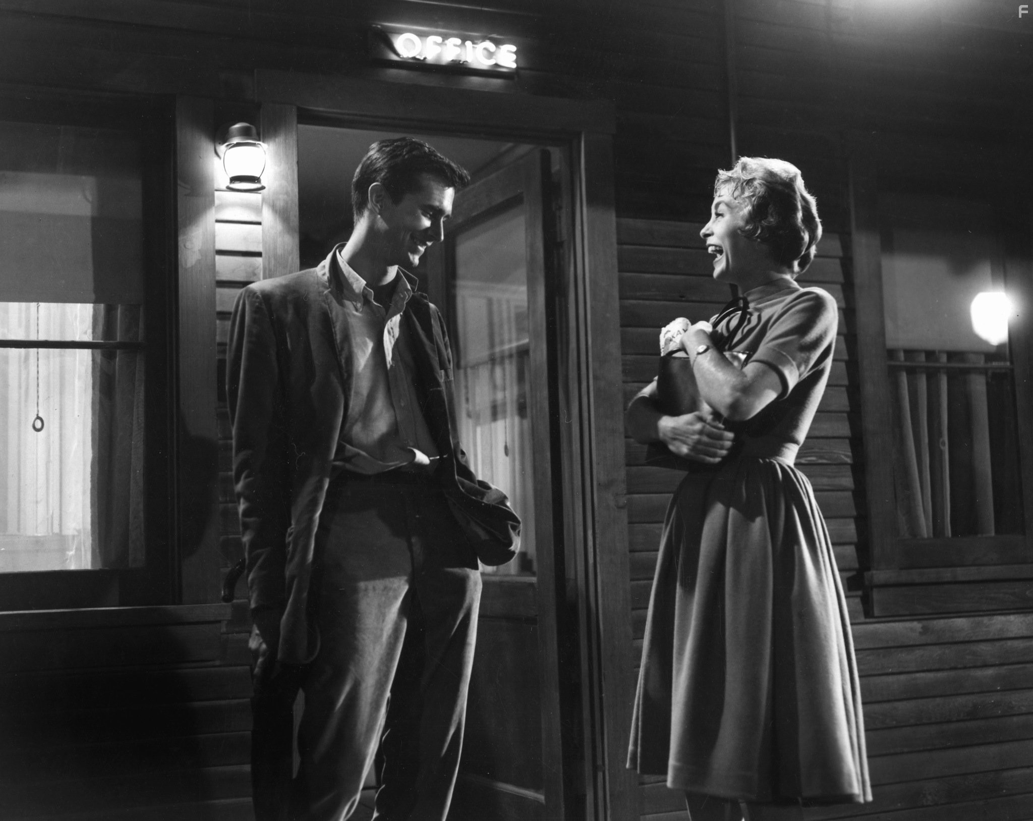 "Psycho" Anthony Perkins & Janet Leigh 1960 Paramount