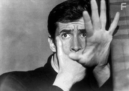 "Psycho," Anthony Perkins.
