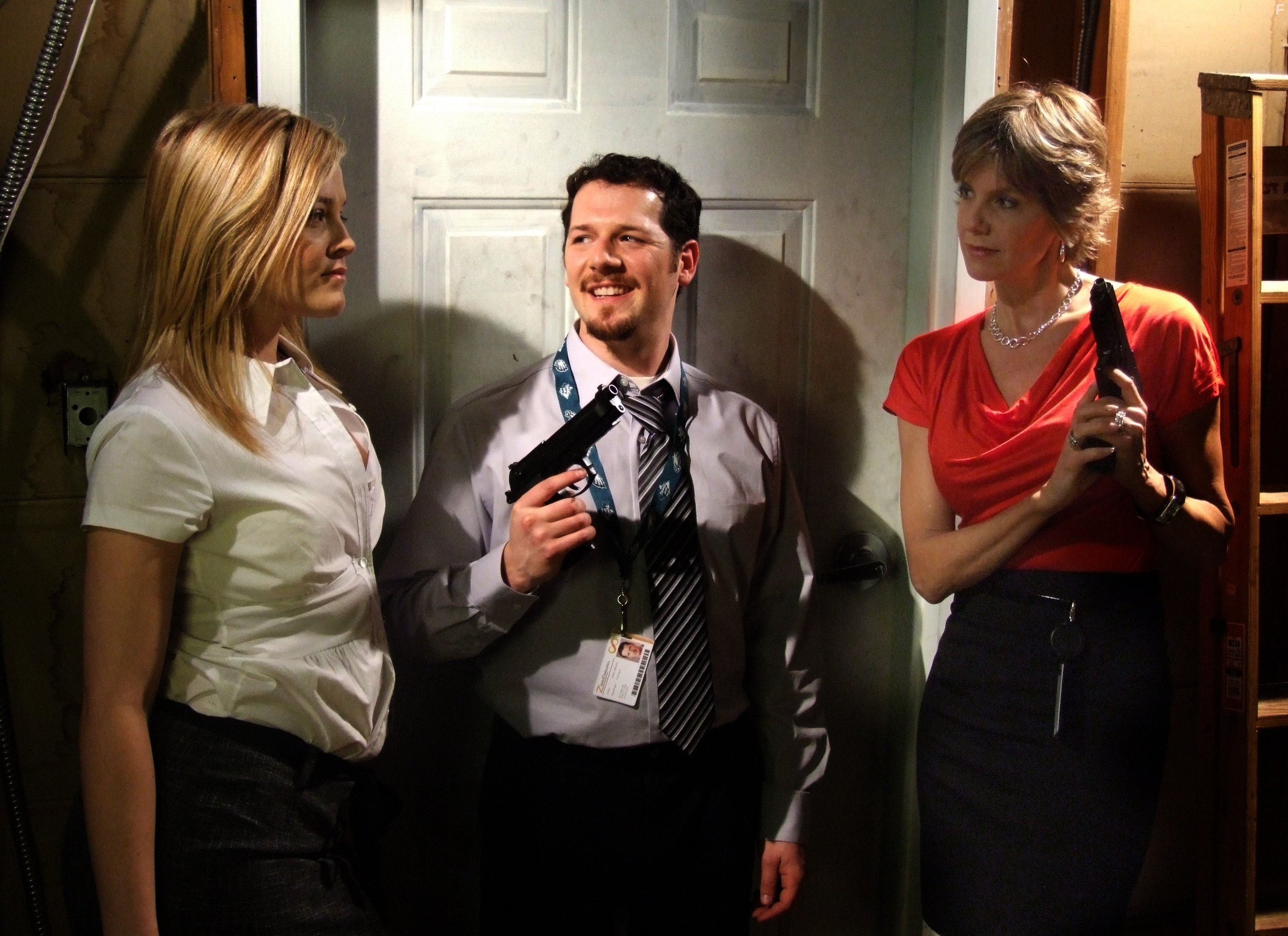 Alexis Texas, Adam Danoff and Janice Marie in the Horror/Comedy feature film "Bloodlust Zombies"