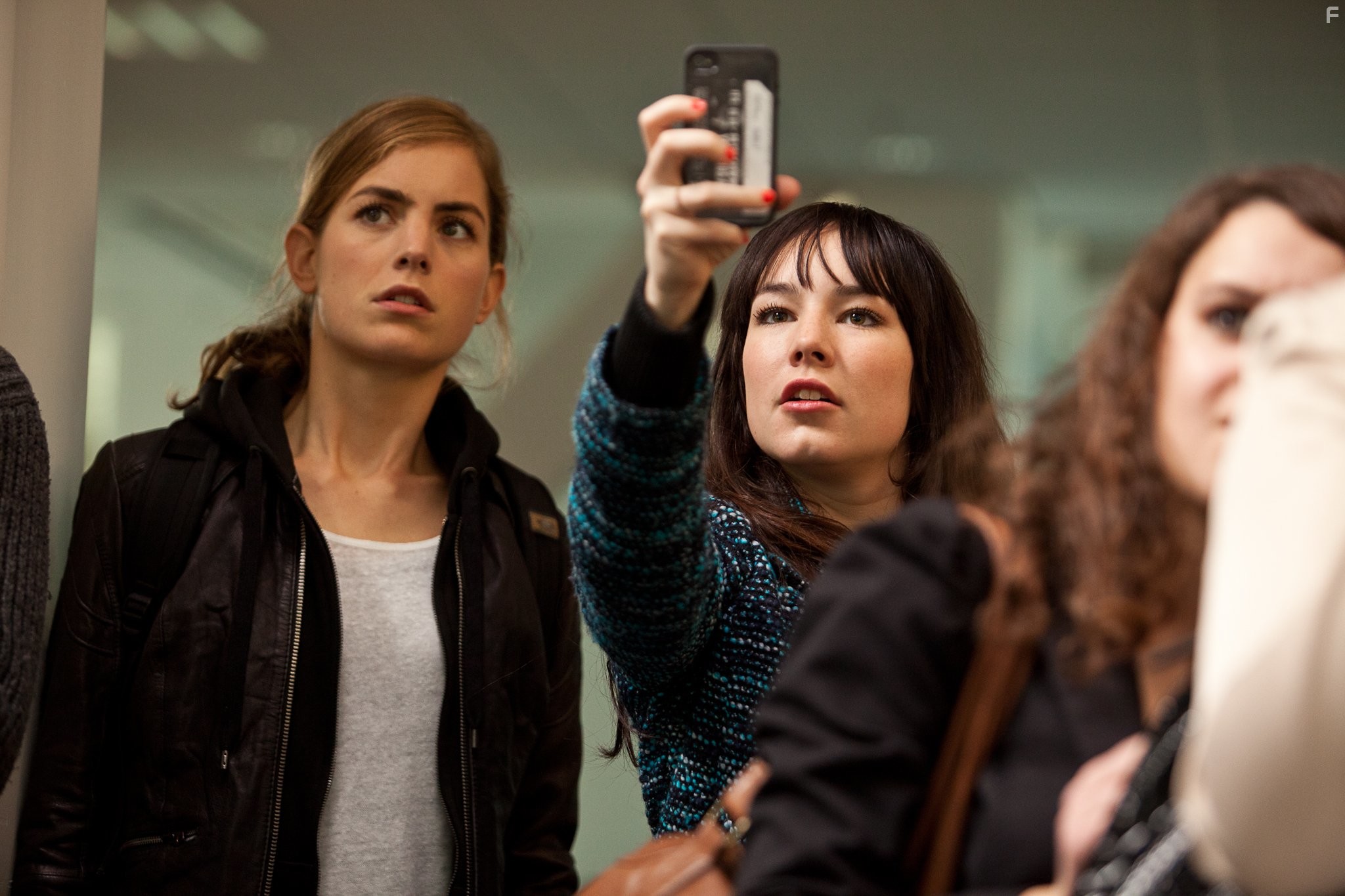Isis Cabolet and Hannah Hoekstra in Android (2013)