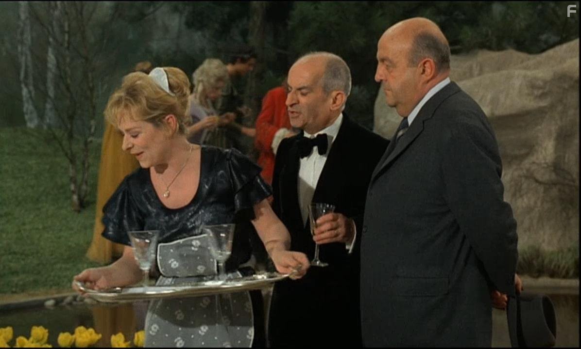 Louis de Fun?s, Bernard Blier, and Christiane Muller in Джо (1971)