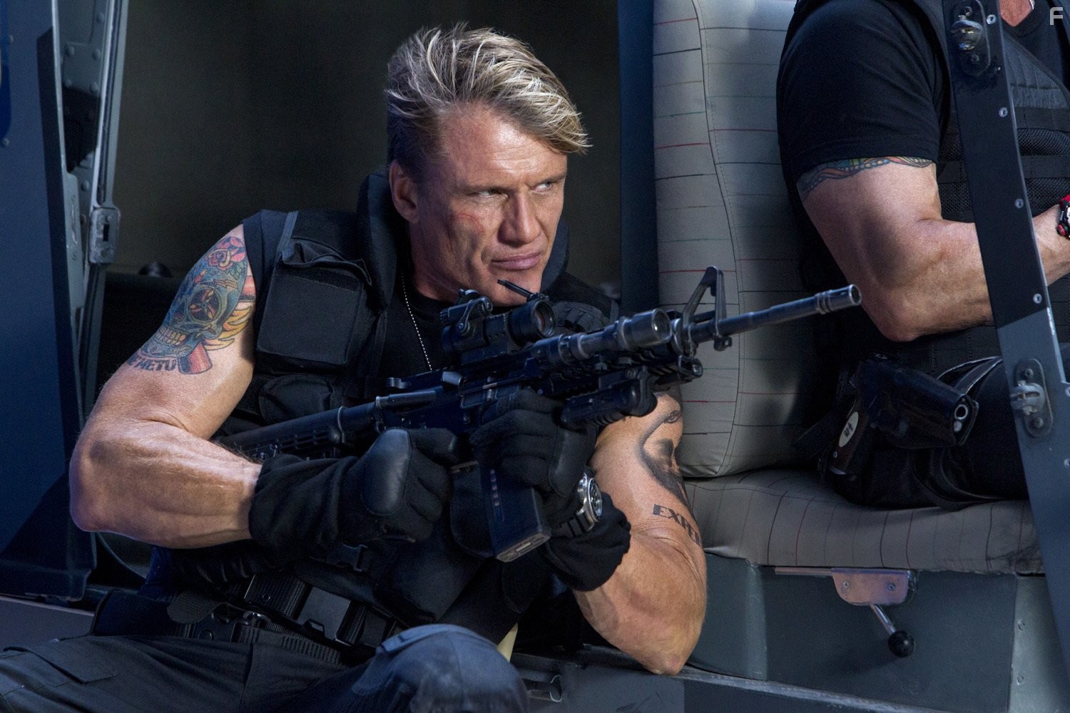 Dolph Lundgren in Неудержимые 3 (2014)