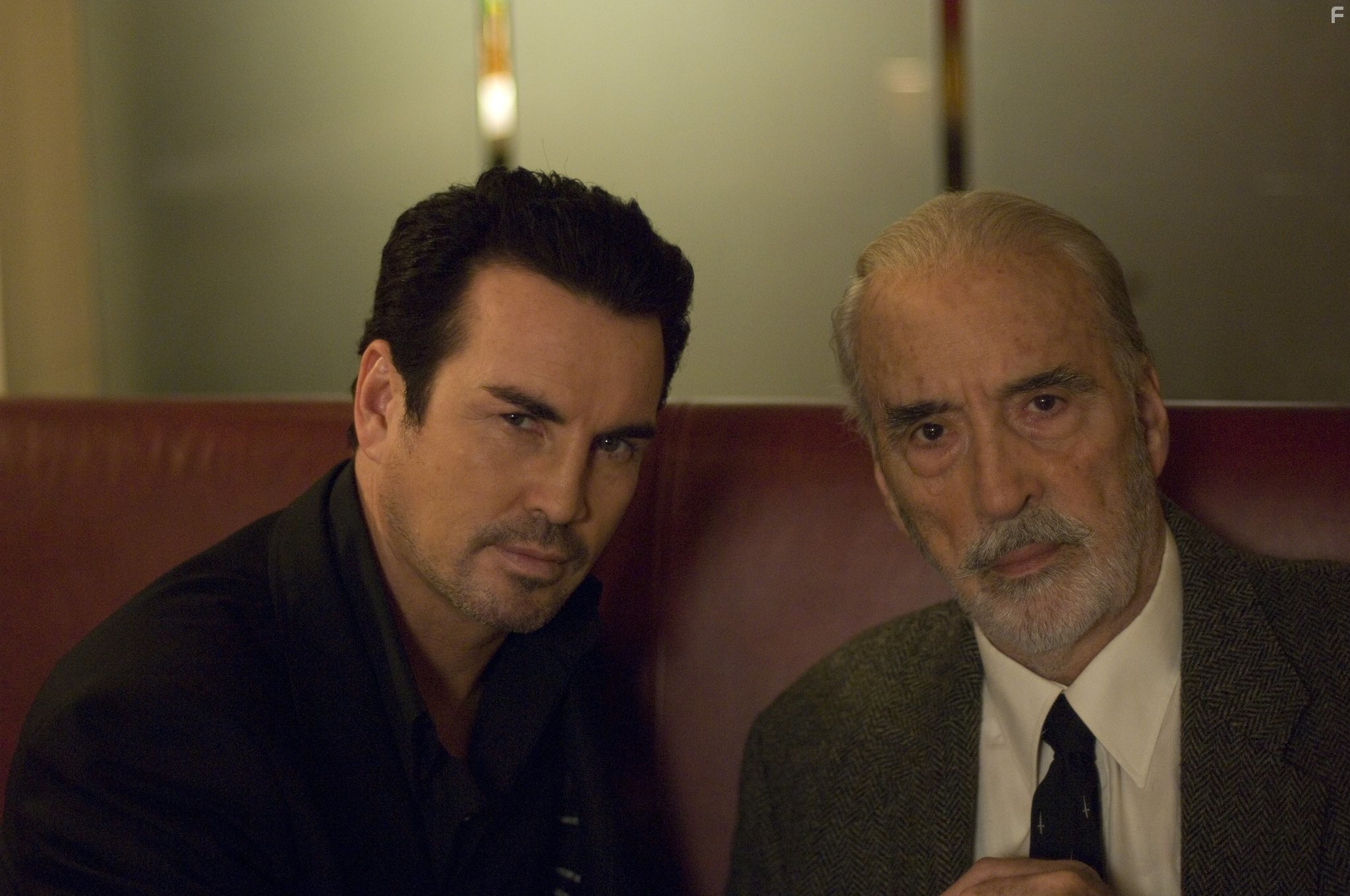Christopher Lee and Gary Stretch in Жизнь за брата (2010)