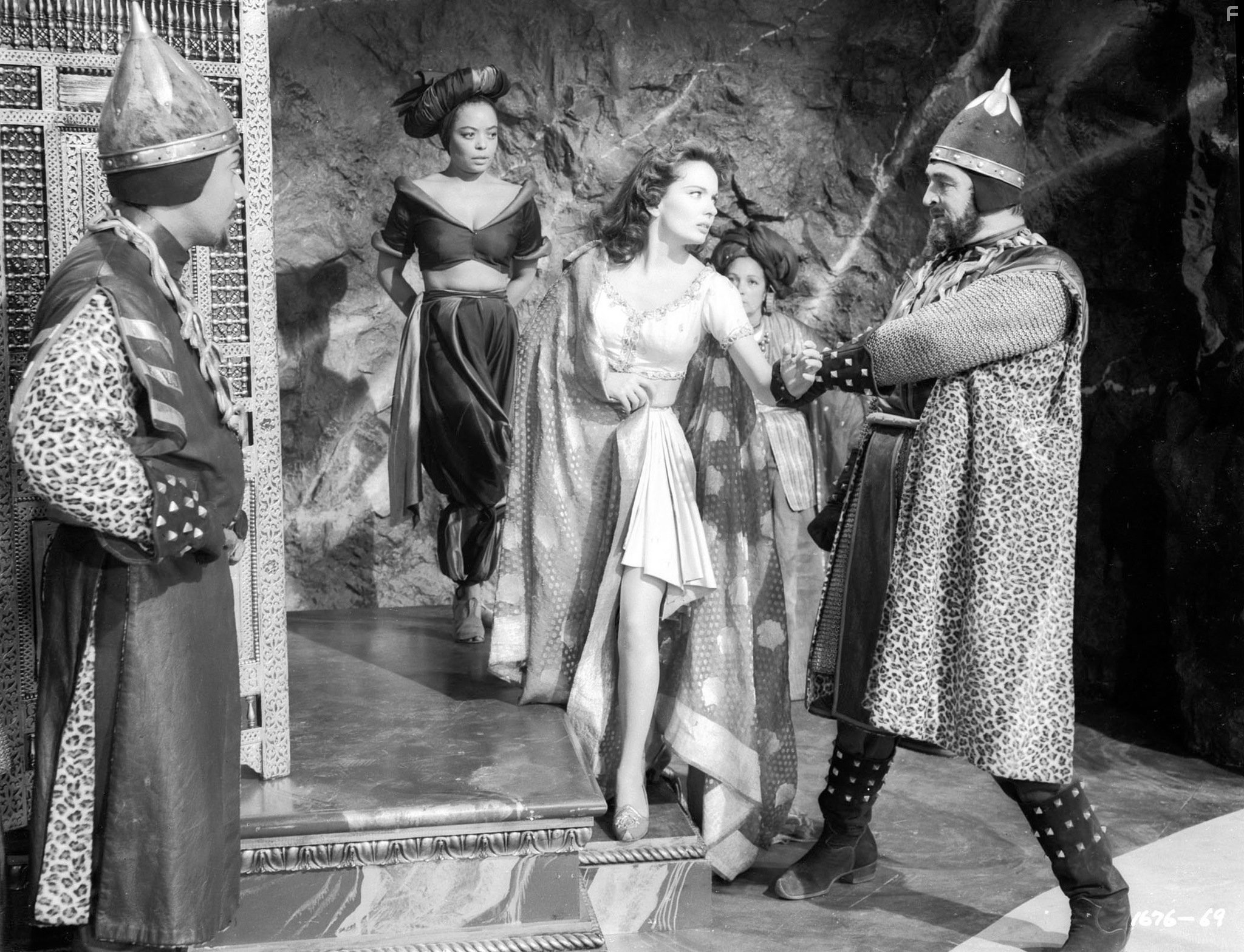 Edward Arnold and Joy Page in Kismet (1944)