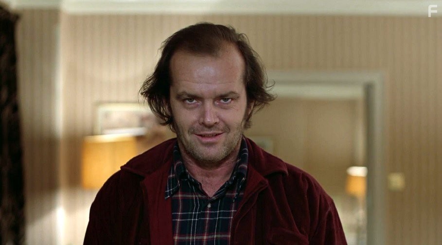 Jack Nicholson in Сияние (1980)