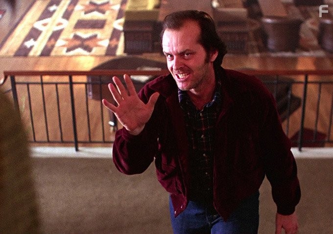 Jack Nicholson in Сияние (1980)