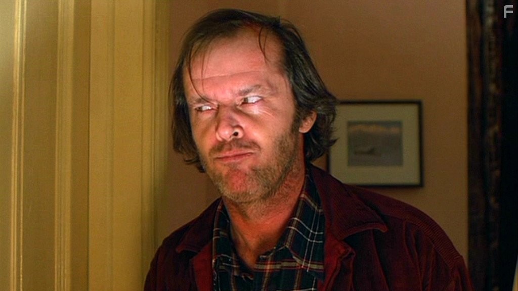 Jack Nicholson in Сияние (1980)