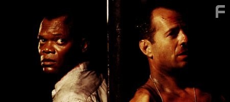 Samuel L. Jackson and Bruce Willis in Крепкий орешек 3 (1995)