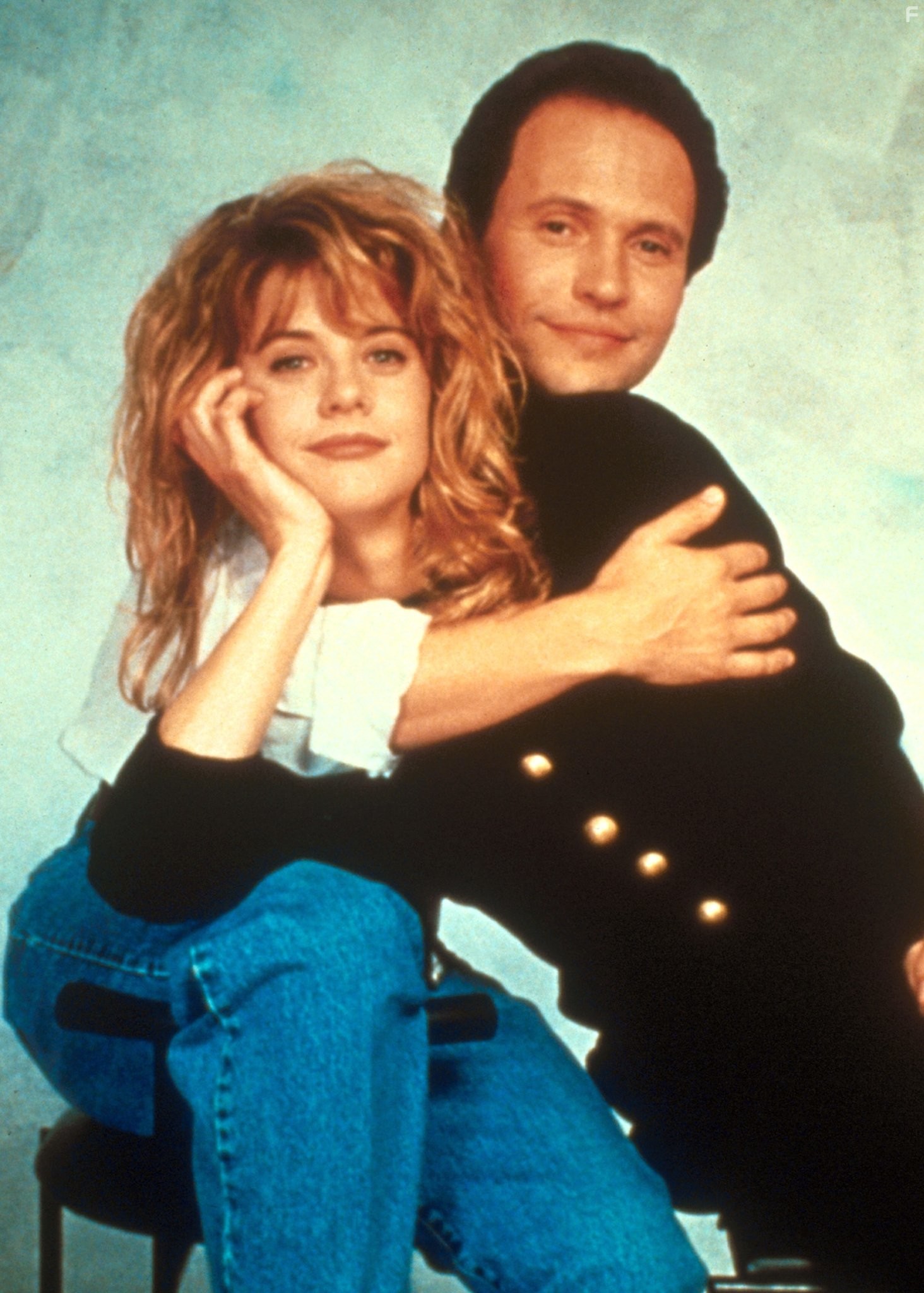 Meg Ryan and Billy Crystal in Когда Гарри встретил Салли (1989)