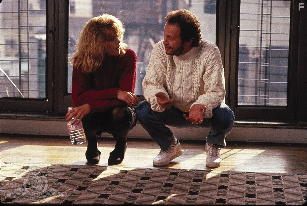 Meg Ryan and Billy Crystal in Когда Гарри встретил Салли (1989)
