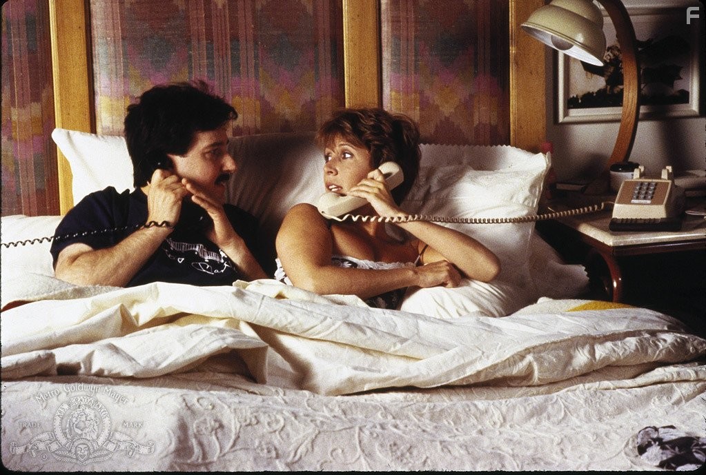 Carrie Fisher and Bruno Kirby in Когда Гарри встретил Салли (1989)