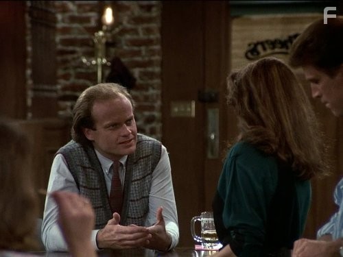 Kirstie Alley, Ted Danson, and Kelsey Grammer in Чирc (1982)