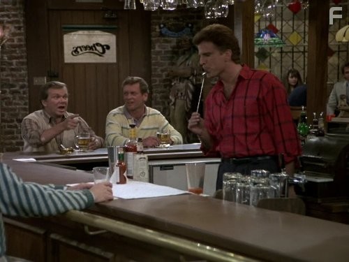 Ted Danson in Чирc (1982)