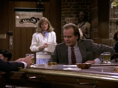 Kelsey Grammer and Shelley Long in Чирc (1982)